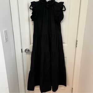 CHEPÉ 100% cotton tiered dress